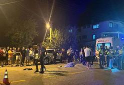 Otomobille çarpışan motosikletteki 2 kişi öldü