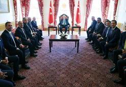 Cumhurbaşkanı Erdoğan, kulüp başkanlarını kabul etti