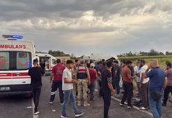 Şanlıurfa’da tarım işçilerini taşıyan minibüs kanala devrildi; 19 yaralı