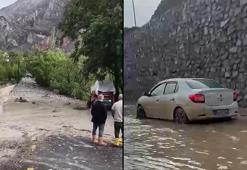 Erzurum'da sel hasara yol açtı