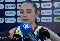 Saliha Şahin: Yazı iki kupayla kapattığımız için çok mutluyuz