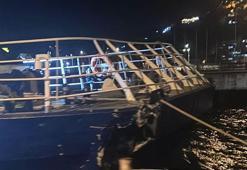 Mudanya'da İDO deniz otobüsü iskeleye çarptı