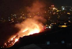 Mardin’de örtü yangını; müdahale sürüyor