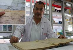 Rum eczacıdan kalan reçete defteri, İzmir'in kurtuluşunu belgeliyor