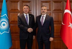 Bakan Fidan, TDT Genel Sekreteri Ömüraliyev'i kabul etti
