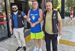Otel personeliyle tartışıp, Türk bayrağına tüküren İngiliz turist tutuklandı