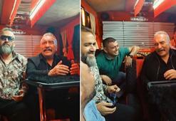 Ümit Besen, konserine nostaljik minibüsle gitti
