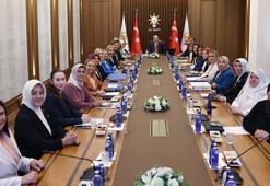 Cumhurbaşkanı Erdoğan, kadın belediye başkanlarını kabul etti