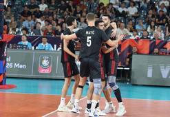 A Milli Erkek Voleybol Takımı, Almanya'ya 3-1 mağlup oldu