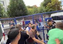 Zonguldak Kömürspor - Karabük İdman Yurdu maçında taraftarlar arasında arbede