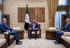 Suriye Cumhurbaşkanı Şara, Bakan Fidan'ı kabul etti