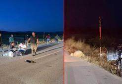 Avrupa turuna çıkan Fransız kadın, motosikletiyle koyunlara çarpıp yaralandı
