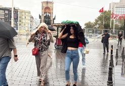 İstanbul'da yağış başladı
