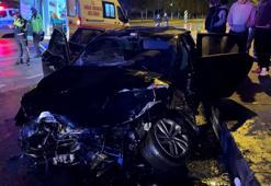 Maltepe’de iki otomobil çarpıştı: 2’si ağır 11 yaralı