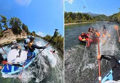 Köprülü Kanyon'da ilk Big SUP deneyimi