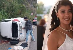 Otomobil istinat duvarına çarptı; müzik öğretmeni Cansu öldü, kayınpederi ve bebeği yaralı
