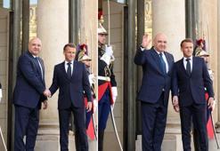 Lübnan Cumhurbaşkanı Avn, Fransa Cumhurbaşkanı Macron ile görüştü
