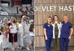 Anne ve babasının görev yaptığı hastaneye doktor olan Eylül: Küçüklüğümden beri kafama koymuştum
