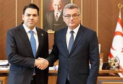 KKTC Cumhurbaşkanı Erhürman, TİKA Başkanı Eren'i kabul etti