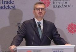 İletişim Başkanı Duran: Türkiye darbelere ve darbecilere milli iradenin vesayet altına alınmasına asla izin vermeyecektir
