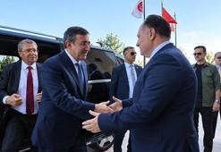 Cumhurbaşkanı Yardımcısı Yılmaz, KKTC Cumhuriyet Meclisi Başkanı Öztürkler ile görüştü