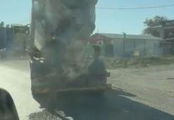 ​Yola beton dökerek ilerleyen mikserin sahibine 191 bin 867 TL ceza