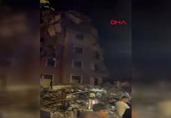 Küçükçekmece'de yıkım sırasında binanın bir bölümü çöktü: 2 yaralı