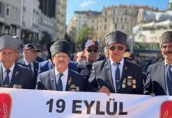 19 Eylül Gaziler Günü'nde Taksim'de tören düzenlendi