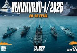 MSB'den 100 gemi ile 'Denizkurdu-I/2026 Tatbikatı'