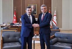 Cumhurbaşkanı Yardımcısı Yılmaz, KKTC Cumhurbaşkanı Erhürman ile görüştü