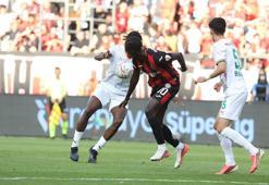Arca Çorum FK - Corendon Alanyaspor: 1-2