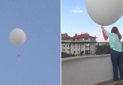 Erzurum'da meteorolojik balonla atmosferin üst seviyeleri takip ediliyor
