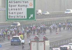 İstanbul’da bisiklet yarışı nedeniyle kapatılan yollar trafiğe açıldı