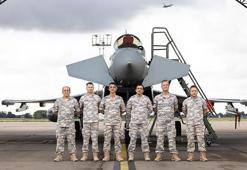 MSB: 'Eurofighter Typhoon' tedarik projesi kapsamında İngiltere’de uçak bakım tesisleri incelendi