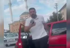 Ankara'da trafikte tartıştığı sürücünün önünü kesip tehdit eden saldırgan tutuklandı