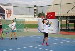 Şırnak’ta 5’inci Uluslararası Cudi Cup Tenis Turnuvası başladı
