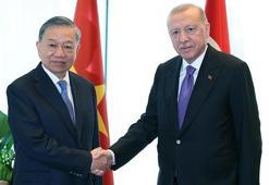 Cumhurbaşkanı Erdoğan, Vietnam Devlet Başkanı To Lam ile görüştü