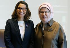 Emine Erdoğan, Brezilya Devlet Başkanı'nın eşi Silva ile görüştü