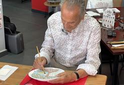 Demans hastası, 86 yaşında çiniyle hayata bağlandı