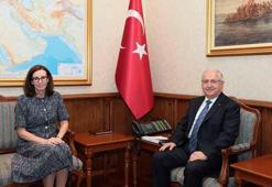 Bakan Güler, Birleşik Krallık Ankara Büyükelçisi Anderson'ı kabul etti