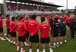 A Milli Futbol Takımı, Fransa maçının hazırlıklarına devam etti