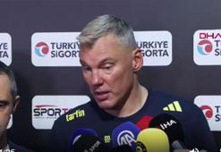 Sarunas Jasikevicius: İkinci yarıda zorlansak da kupayı kazanmayı başardık
