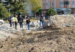 Çorum’da okul binasının yıkımı sırasında kafatası ve kemik parçaları bulundu