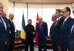 Cumhurbaşkanı Erdoğan, Ukrayna Devlet Başkanı Zelenskiy ile görüştü