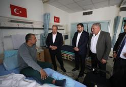 Sağlık-Sen’den gazilere ziyaret