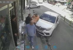 Bayrampaşa'da kazada savrulan otomobil berber dükkanına çarptı: 2'si ağır 5 yaralı
