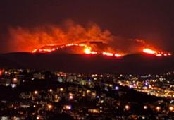 Bodrum’da maki ve ot yangını