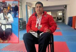 Bel kemiği kırılan Mehmet hayata tutundu, 8 ayda milli sporcu oldu
