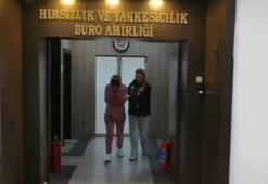 Hırsızlık şüphelisi kaçarken bindiği otobüste yakalandı