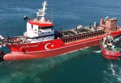 İlk yerli tarama gemisi 'UAB MAVİ VATAN' suya indirildi